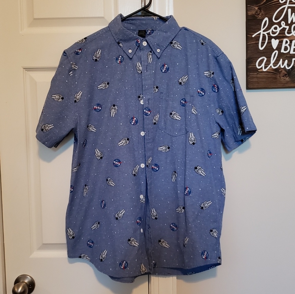 Men's NASA button down